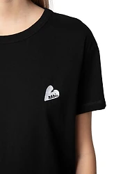 Marta Cotton Heart Tee