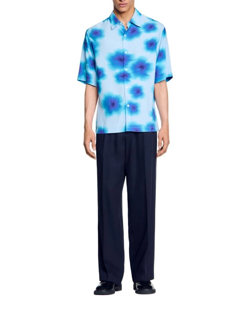 Floral Motif Shirt
