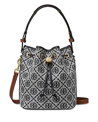 Tory Burch T Monogram Bucket Bag