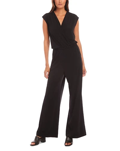 Sleeveless Travel Jersey Jumpsuit