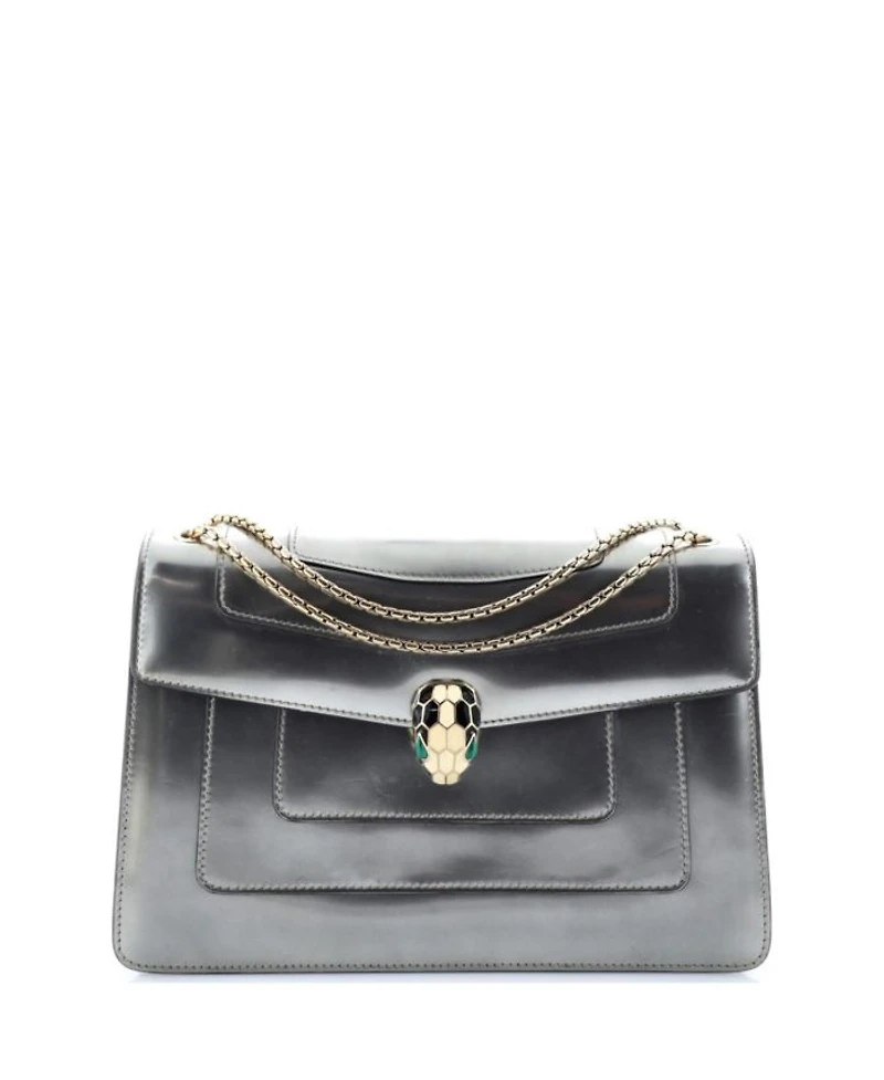 Medium Serpenti Forever Shoulder Bag Patent