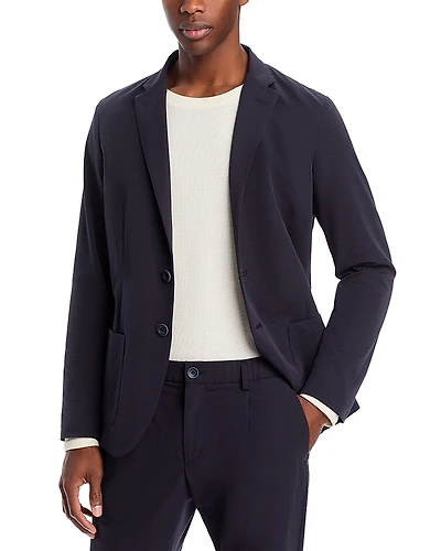 Herno Regular Fit Seersucker Blazer