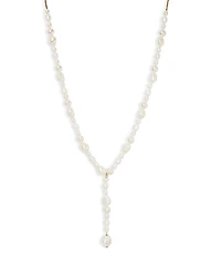Nadri London Multi Pearl Y Necklace, 15-17