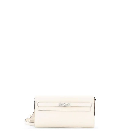 Pre-Owned Hermes  Kelly To Go Wallet Verso Epsom
