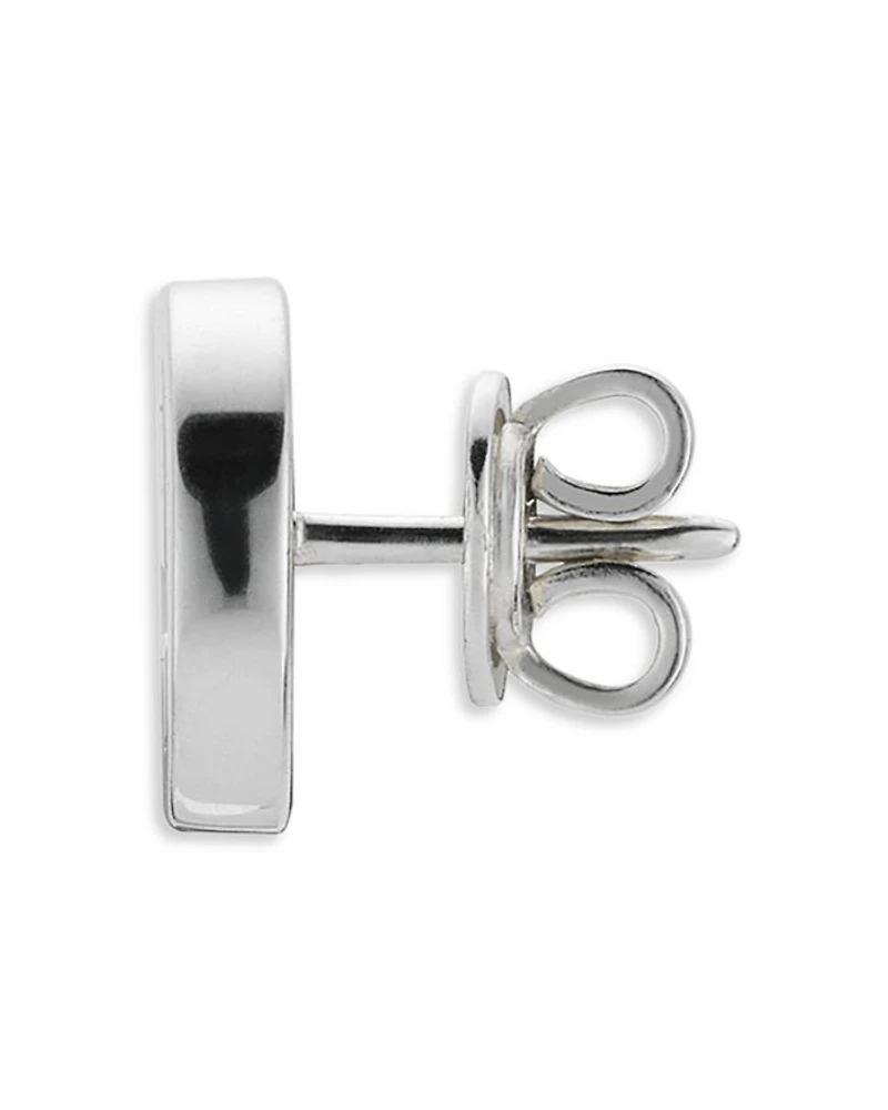 Sterling Silver Interlocking Double G Stud Earrings