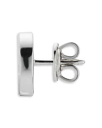 Sterling Silver Interlocking Double G Stud Earrings