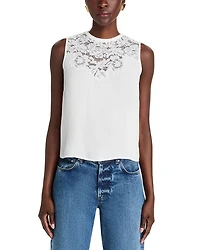 Laurie Lace Combo Tank Top