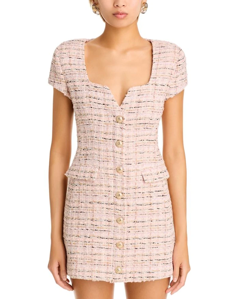 Brunella Tweed Mini Dress