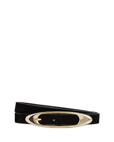 Reiss Evelina Oval Buckle Belt
