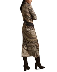 Naomi Italian Printed Dress