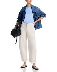 Brylie Curved Knee Pants