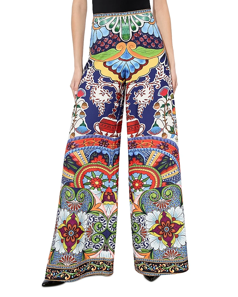 Alice and Olivia Athena Wide Leg Pants