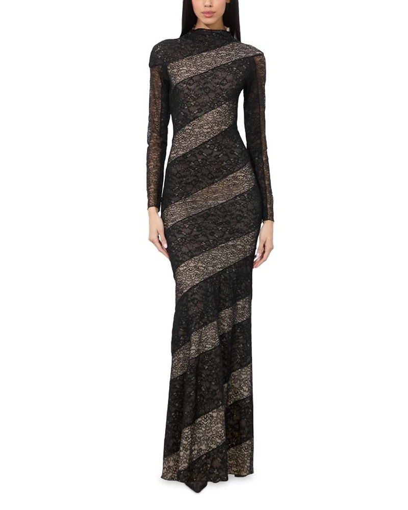 Delora Lace Maxi Dress