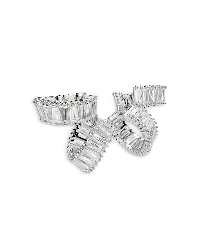 Ariana Grande Crystal Baguette Ear Cuffs