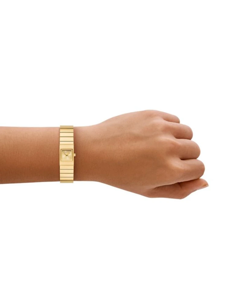 Darrington Two-Hand Gold-Tone Stainless Steel Watch, 14mm x 14mm