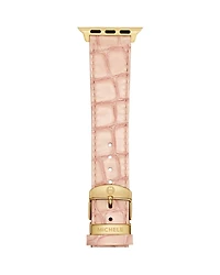 Michele Ballet Pink Leather Bracelet Band for Apple Watch, 38-49mm