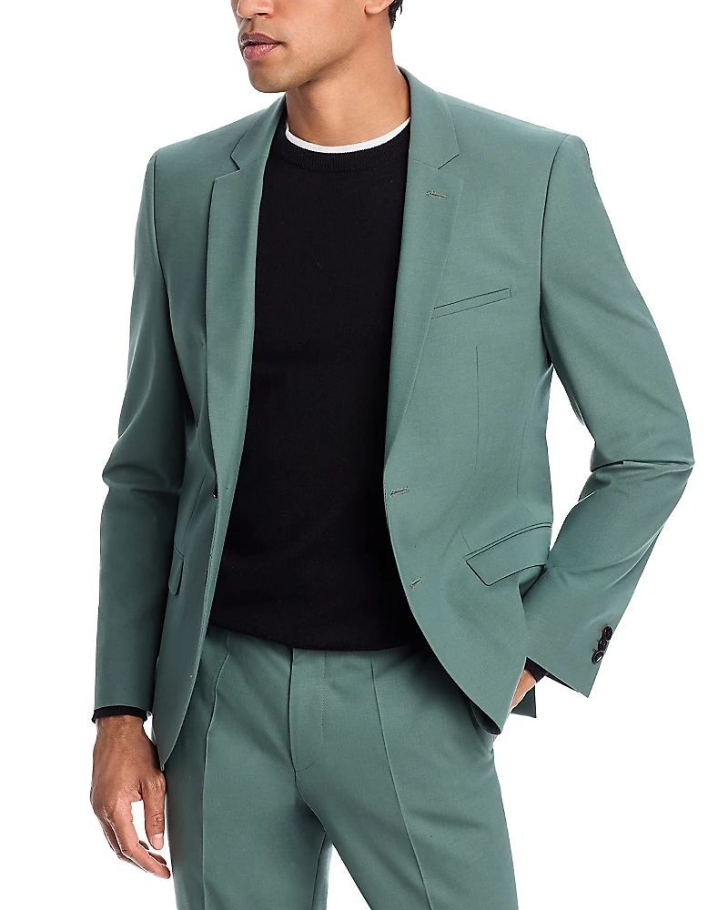 Hugo Arti Super Flex Solid Extra Slim Fit Suit Jacket