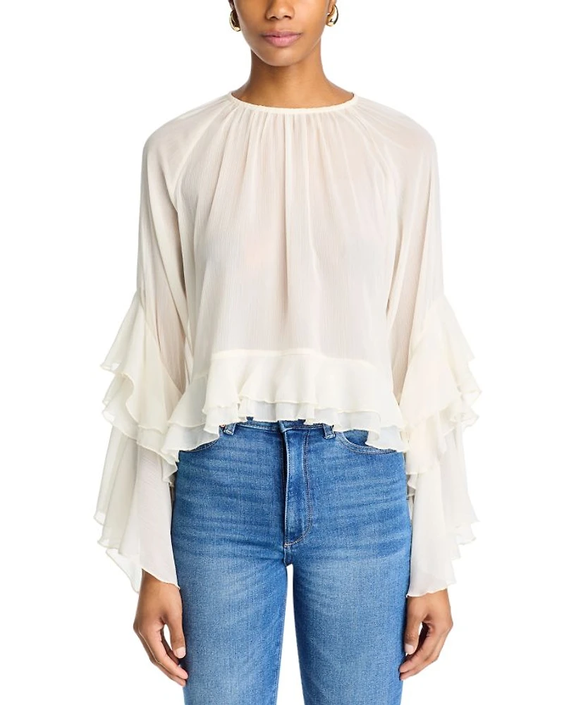 Lis Ruffle Top