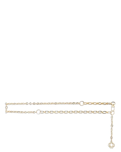 Maje Women's Chain Clover Belt