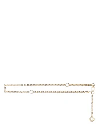 Maje Women's Chain Clover Belt
