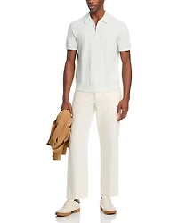 Short Sleeve Zip Polo Shirt - Exclusive