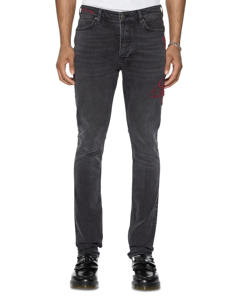 Van Winkle Skinny Fit Jean Black