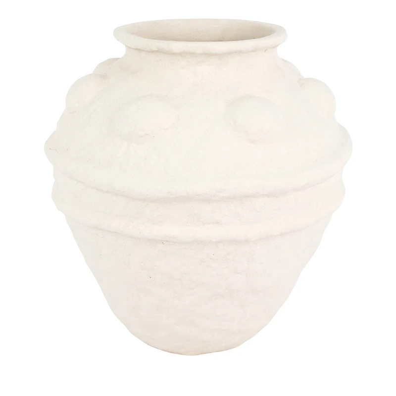 Vietri Casa Ivory Tall Planter