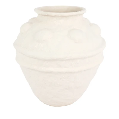 Vietri Casa Ivory Tall Planter