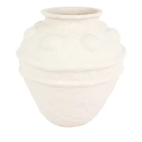 Vietri Casa Ivory Tall Planter