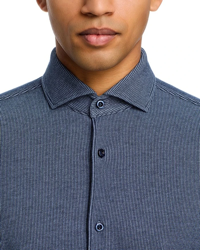 Hal Spread Collar Casual Button Down Shirt