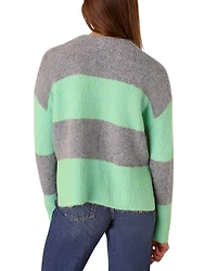 Striped Pullover Sweater