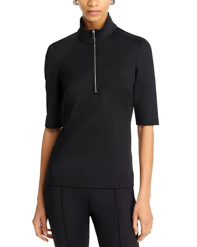 Zip Polo Top