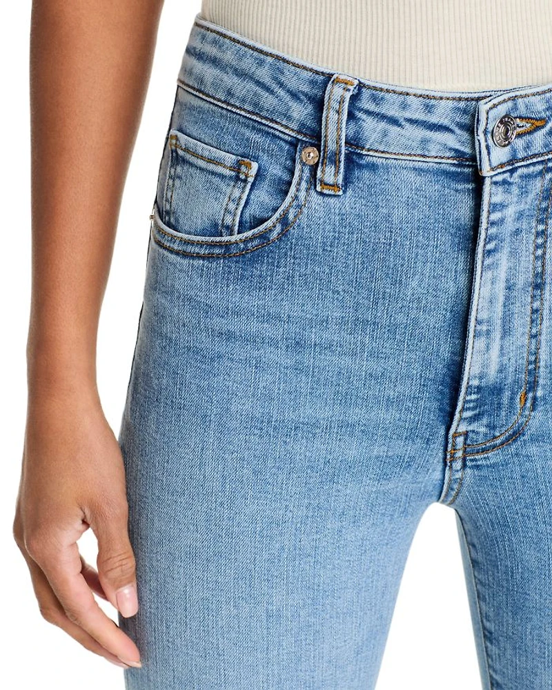 The Reboot High Rise Ankle Bootcut Jeans Lark