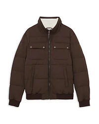 Misty Faux Fur Collar Puffer Jacket