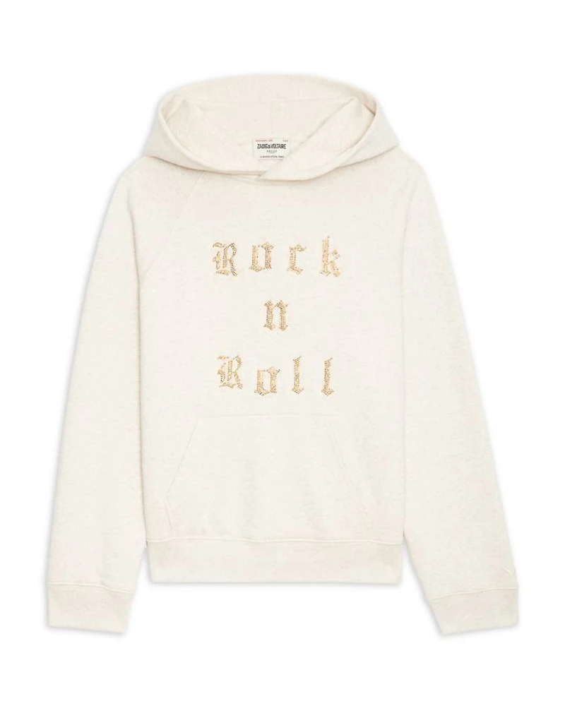 Georgy Rock N Roll Embroidery Graphic Hoodie