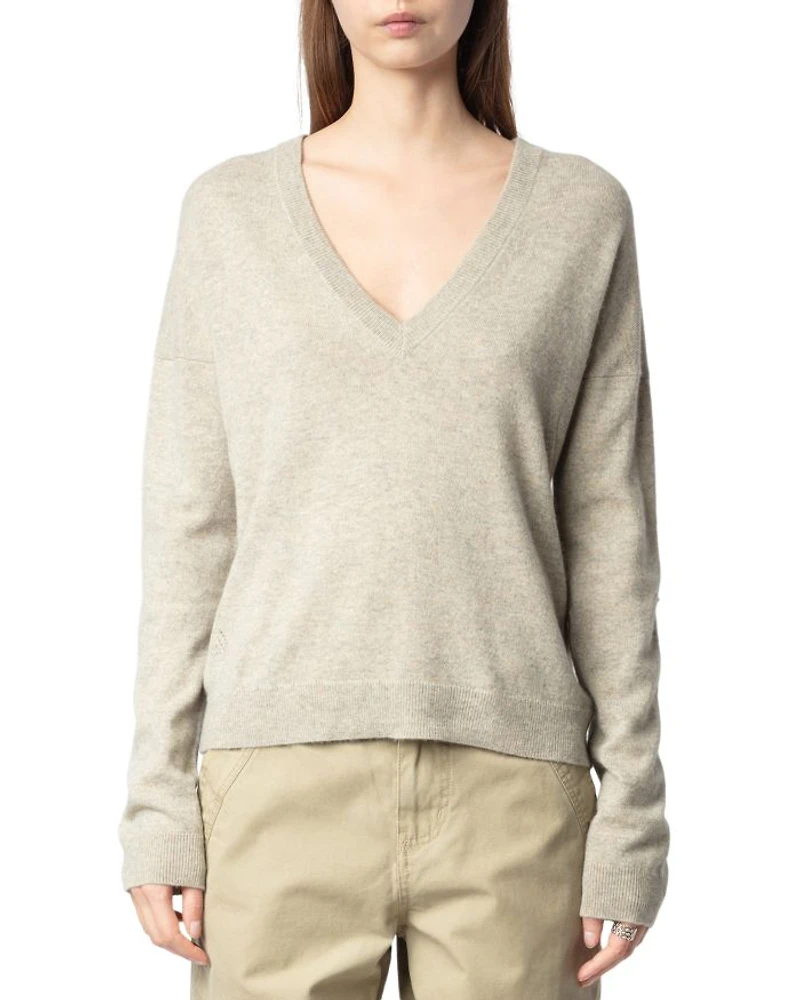 Vivi Lightning Bolt Patch Sweater