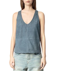 Tander Suede Tank Top