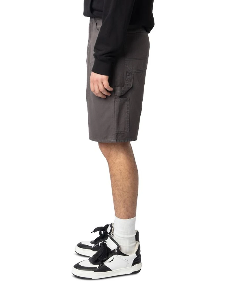Perys Wide Leg Bermuda Shorts