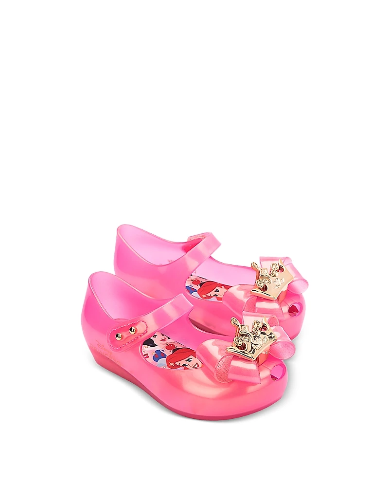 Mini Melissa Girls' Ultragirl Ii Disney Princess Flats - Baby