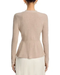 Peplum Hem Cardigan