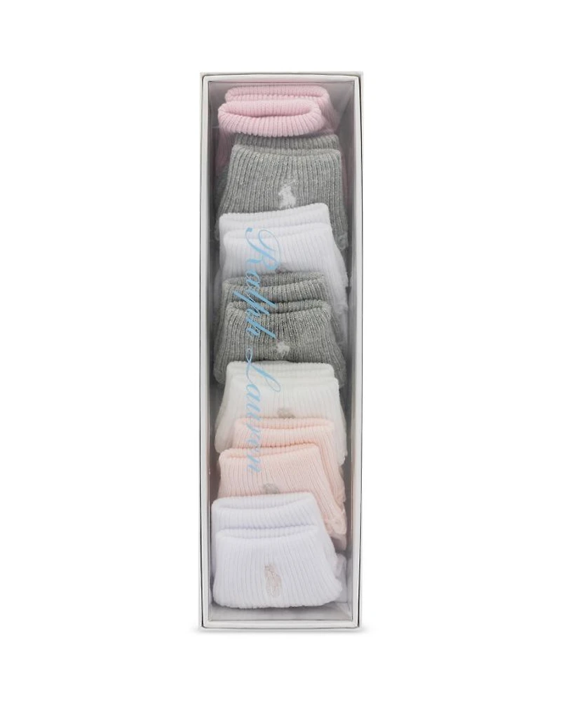 Girls' Essential 7 Day Socks Gift Box - Baby
