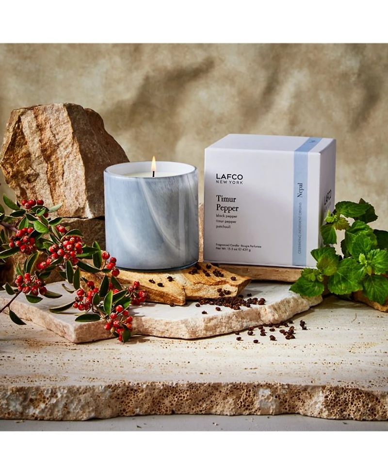 Timur Pepper Signature Candle, 15.5 oz.