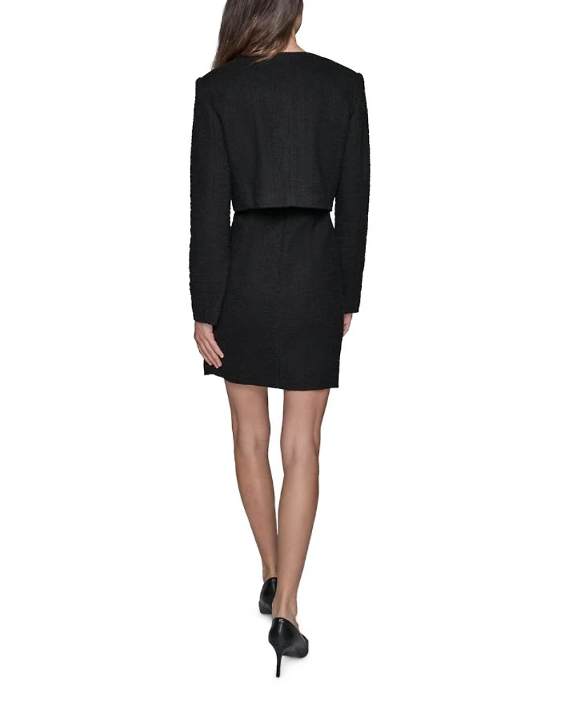 Collarless Jacket