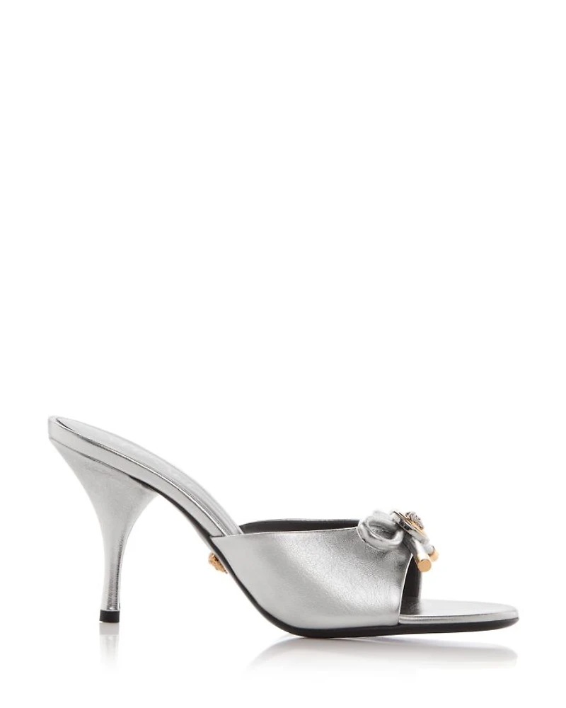 Women's Opera Bow 85mm Patent Mules