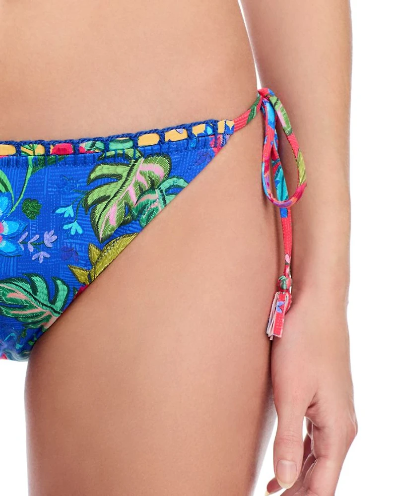 Drawstring Tie Side Bottom