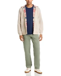 Fleece Zip Front Hoodie