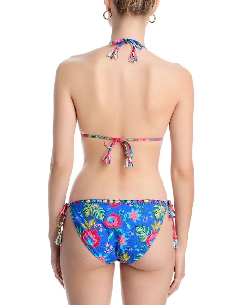 Drawstring Tie Side Bottom