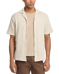 Krost Short Sleeve Button Front Camp Shirt