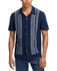 Rails Silas Relaxed Fit Short Sleeve Linen Camp Shirt