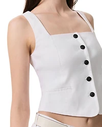 Mariana Button Front Vest